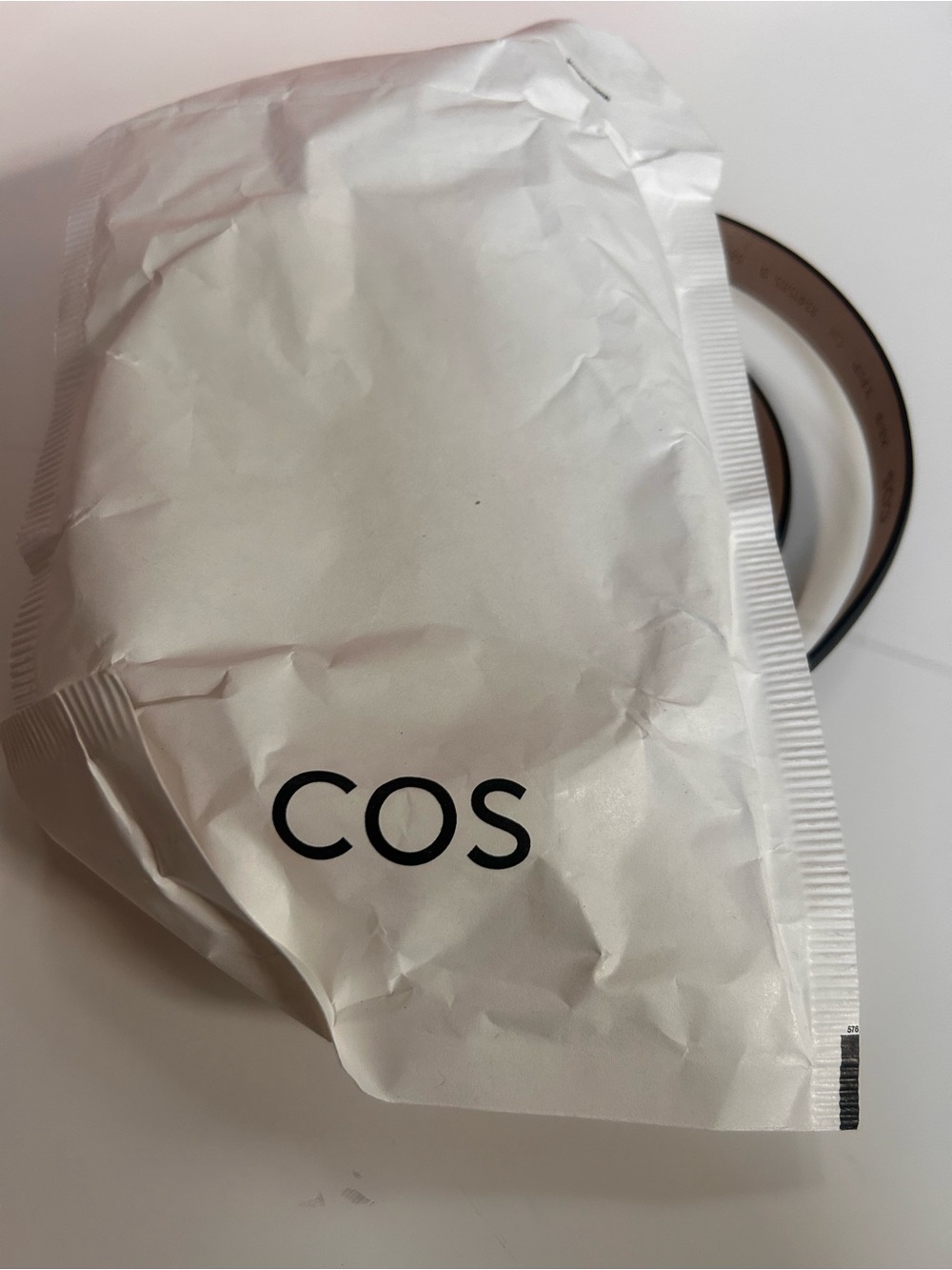 NWT (XS/S) COS ELONGATED-BUCKLE LEATHER - Picture 5 of 5